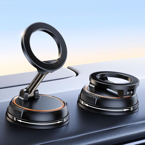 xuenair X20 車載スマホホルダー 真空吸盤+強磁力 スマホホルダー 車 マグネット 多角度自由調節 360°回転