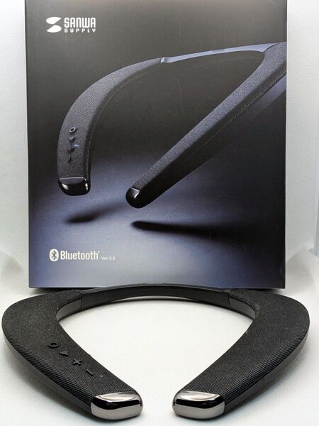 マイク不良 400-SP090 ネックスピーカー ウェアラブルスピーカー Bluetooth aptX-HD/aptX-LL