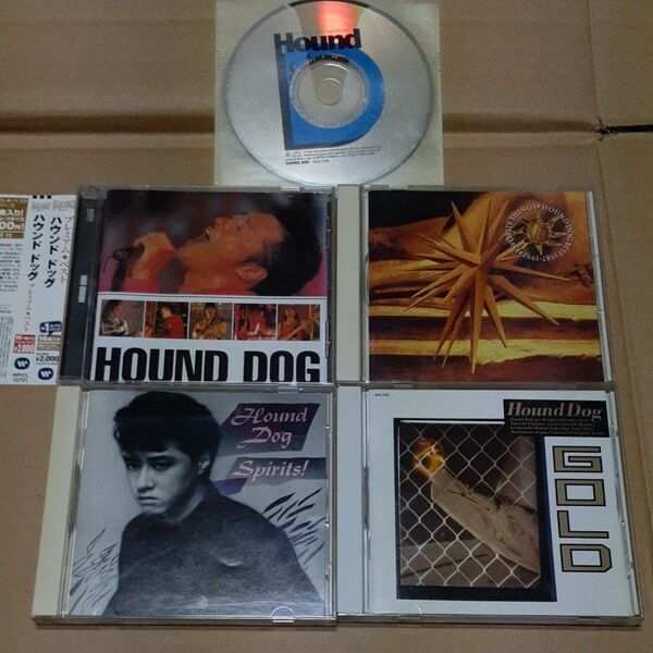 CD ハウンドドッグ HOUOD DOG 5枚セット