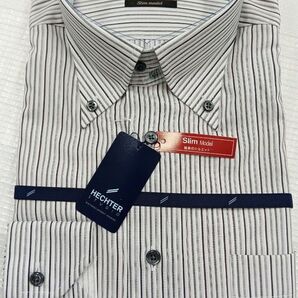 未使用 形態安定 HECHTER STUDIO ワイシャツ M-84
