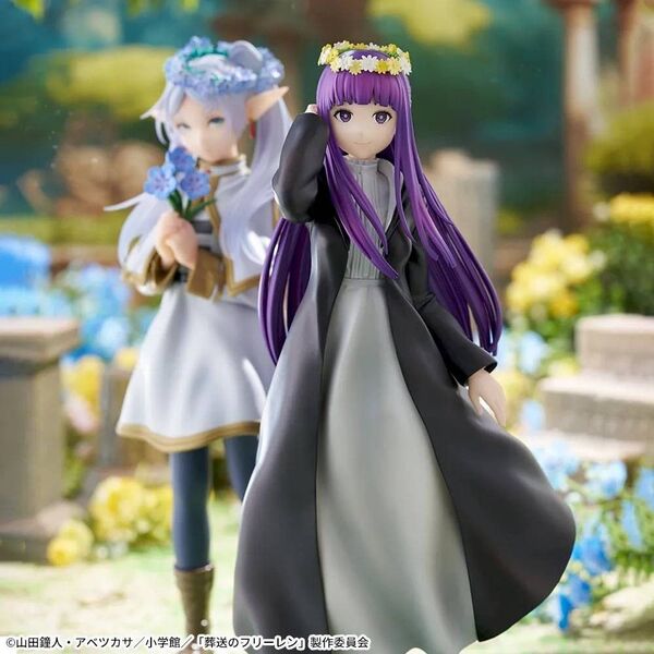 ※新作 送料無料 2個セット 葬送のフリーレン Luminasta フリーレン フェルン 花畑 フィギュア