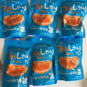 フルしゃり フルーツしゃりしゃり みかんグミ 6個セット