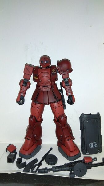 HG オリジン版ザクⅠ(シャア専用機)