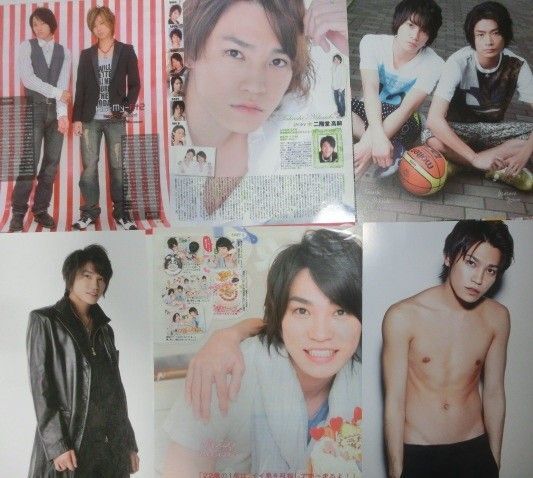 110【貴重】 Kis-My-Ft2 キスマイ 二階堂高嗣 切り抜き 83P 雑誌 大量
