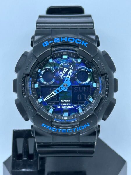 CASIO G-SHOCK GA-110CB 5/18新品電池交換済 カシオ ジーショック ブルー カモフラ 5081