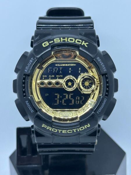 CASIO G-SHOCK GD-100GB 5/19新品電池交換済 カシオ ジーショック 高輝度バックライト