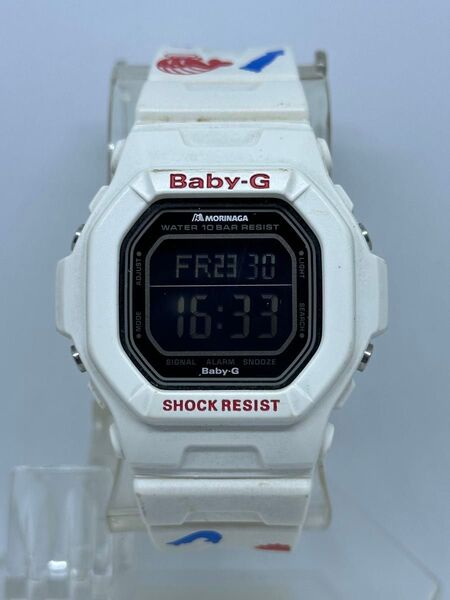 非売品 CASIO Baby-G BG-5600BK 幻のおっとっと25周年限定 5/23新品電池交換済 森永コラボ カシオ