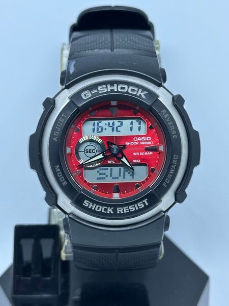 CASIO G-SHOCK G-SPIKE G-300 5/24新品電池交換済 カシオ ジーショック ジースパイク レッド