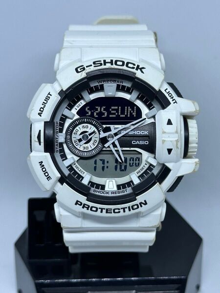 CASIO G-SHOCK GA-400 5/24新品電池交換済 カシオ ジーショック 大型ロータリースイッチ ビッグケース