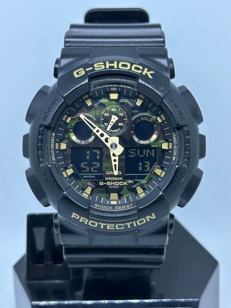 CASIO G-SHOCK GA-100CF 5/24新品電池交換済 カシオ ジーショック カモフラージュダイアル