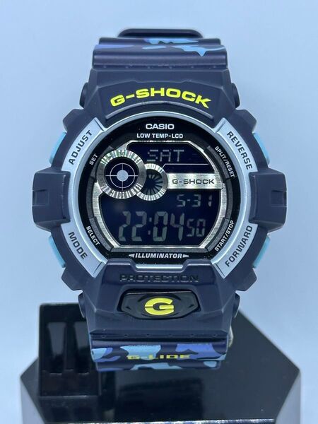 美品 CASIO G-SHOCK G-LIDE GLS-8900CM-2JF 5/30新品電池交換済 カシオ ジーショック