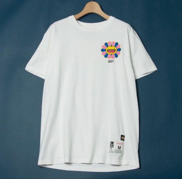 【美品 限定品】Mitchell&Ness 村上隆 レイカーズ complex con 限定品 半袖Tシャツ ホワイト系