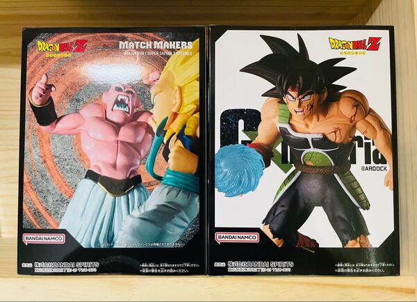 【新品未開封×2コ】ドラゴンボールフィギュア G×materia バーダック、MATCH MAKERS 魔人ブウ