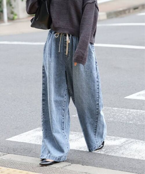 ジャーナルスタンダード イージーデニムワイドパンツ