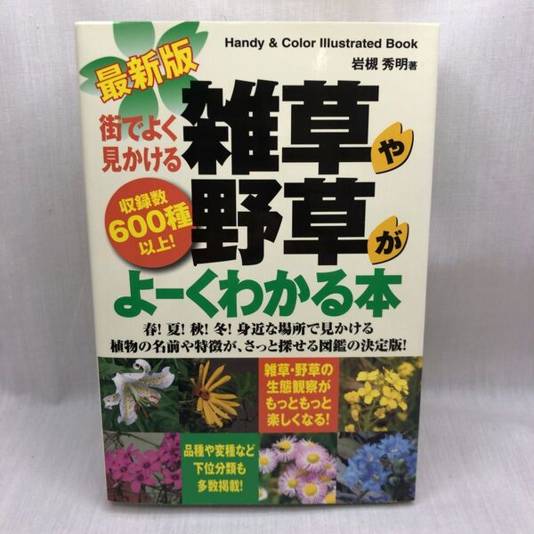 街でよく見かける雑草や野草がよーくわかる本 収録数600種以上! (Handy & Color Illustrated Book)