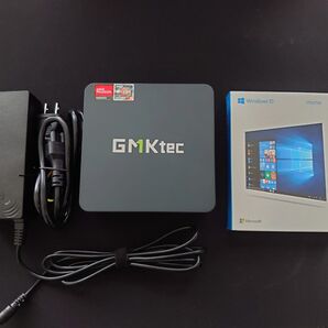 GMKTEK NUCbox M6 Ryzen5 6600H 16GBメモリ 256GB NVMe Win10 Home 美品