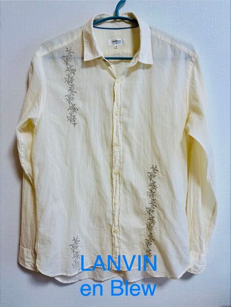 LANVIN en Bleu ランバンオンブルー シャツ