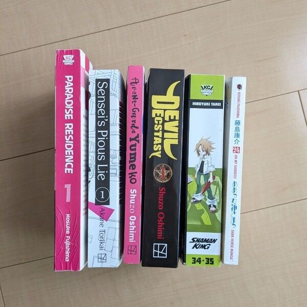 漫画 まとめ売リ 英語版 6冊
