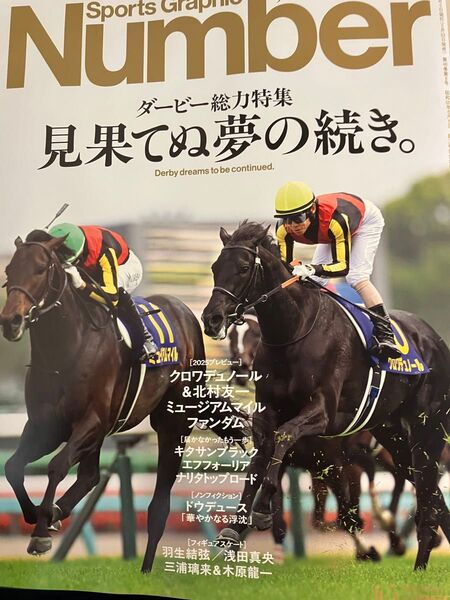 Sports Graphic Number ダービー特集