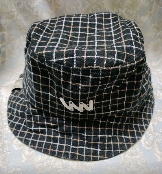 WV PROJECT Tea Time Bucket Hat ティータイムバケット ハット リバーシブル ブラック