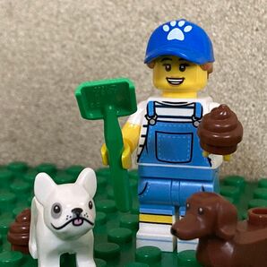 レゴ LEGO ミニフィグ ドッグシッター
