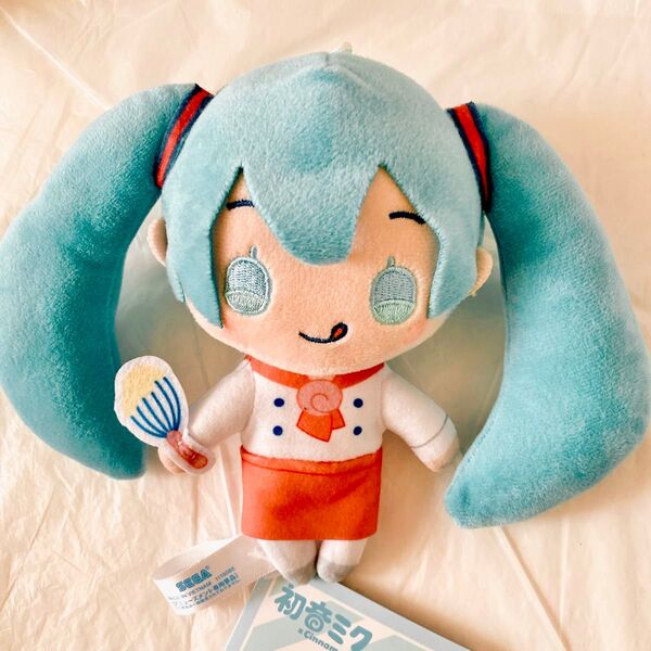 初音ミク シナモロール コラボ ミニぬいぐるみ Vol.5 マスコット お料理 ぬいぐるみ サンリオ 公式 新品 Sanrio
