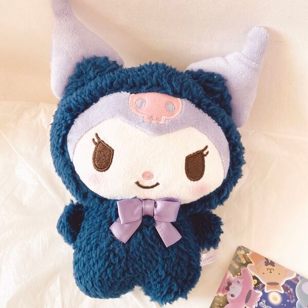サンリオキャラクターズ ねこねこ探偵ぬいぐるみ クロミ マスコット 新品 公式 ぬいぐるみ サンリオ プライズ