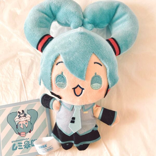 初音ミク シナモロール ハート ミニぬいぐるみ Vol.6 コラボ 最安値 マスコット ぬいぐるみ プライズ カワイイ
