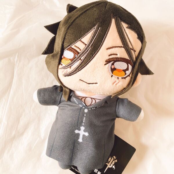 黒執事 セバスチャン 寄宿学校編 KIRA MUCCHI ぬいぐるみ マスコット プライズ アニメ 新品