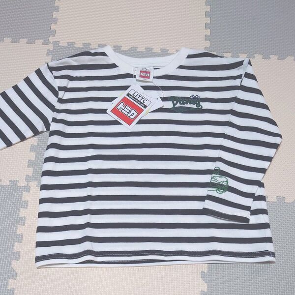 LITTC Disney コラボ ボーダーTシャツ 100 新品未使用