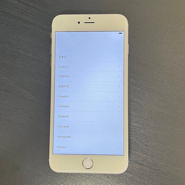 ジャンク Apple iPhone 6Plus シルバー 64GB