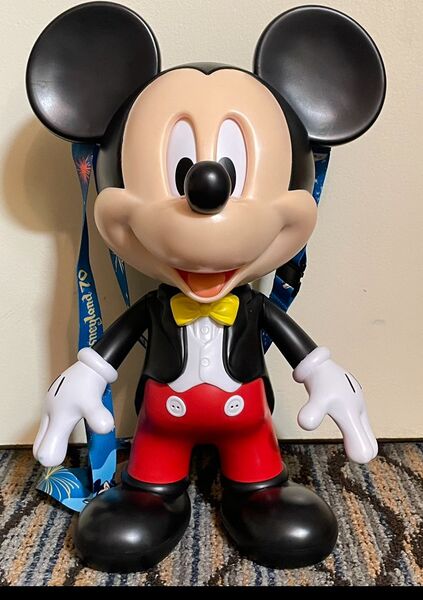 70周年限定 ミッキー ポップコーンバケット カリフォルニアディズニー ディズニーランド お喋りミッキー