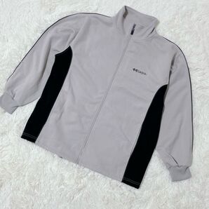 【705】Kaepa ケイパ ジャージ グレー ブラック 長袖 ジャケット トラックジャケット