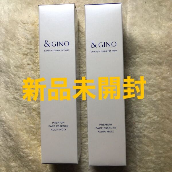 &GINOアンドジーノプレミアムフェイスエッセン アクアモイス 50ml 2本