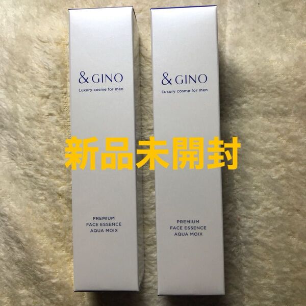 &GINOアンドジーノプレミアムフェイスエッセン アクアモイス 50ml 2本