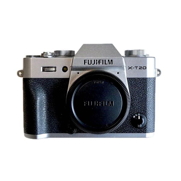 【美品】FUJIFILM X-T20 ミラーレス一眼カメラ シルバー ボディのみ 富士フイルム