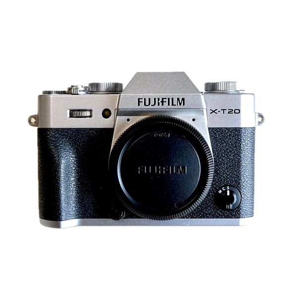 【美品】FUJIFILM X-T20 ミラーレス一眼カメラ シルバー ボディ 富士フイルム