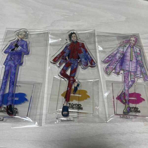 乾青宗、九井一、三途春千夜 東京リベンジャーズ原画展 アクリルスタンド