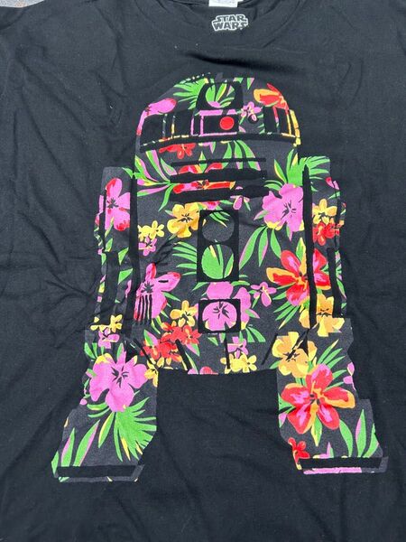 新品未使用 R2-D2 フラワーTシャツ XL スターウォーズ トロピカル