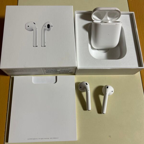 AirPods エアポッズ 第二世代 充電ケース付き充電コードはつきません。