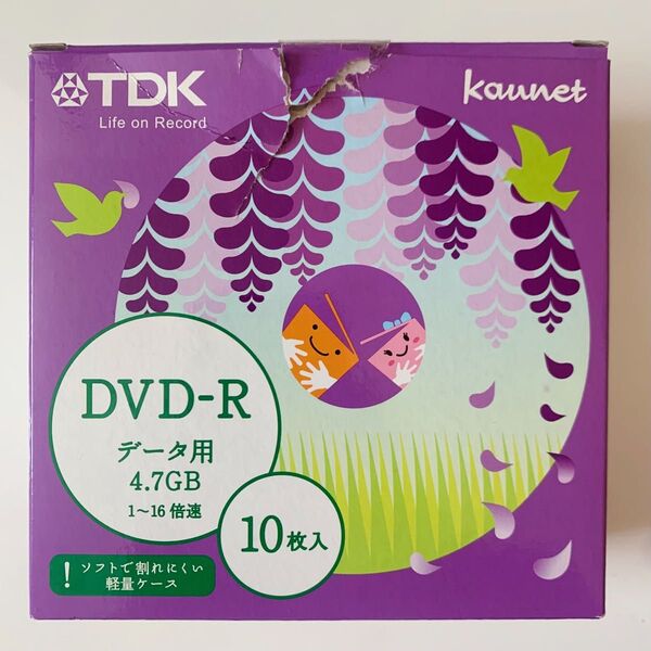 TDK DVD-R データ用 4.7GB 1〜16倍速 10枚