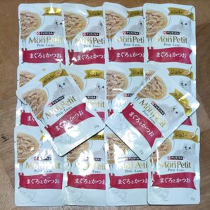 モンプチ プチリュクス まぐろとかつお 35g14袋セット
