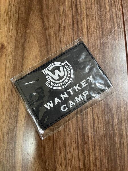 wantkey camp ワッペン