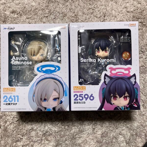 ねんどろいど ブルーアーカイブ一之瀬アスナ黒見セリカ