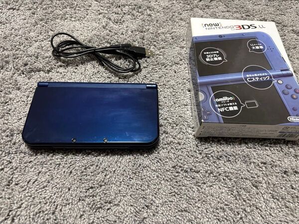 Newニンテンドー3DS LL 箱付き タッチペンあり 充電器付き