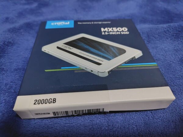 Crucial MX500 2.5 SSD SATA 2TB CT2000MX500SSD1 フル装備 送料無料