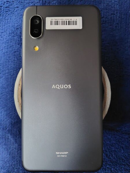SH-RM12 AQUOS sense3 lite ブラック 楽天モデル SIMフリー 送料無料 ちょいキズあり