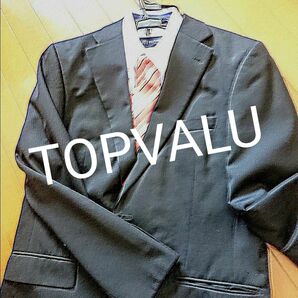 ■美品【AB9】TOPVALU メンズ 大きなスーツ 上下 古着