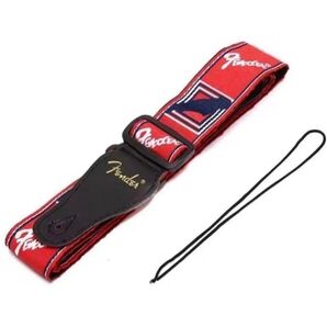 新品 フェンダー Fender ギターストラップ レッド