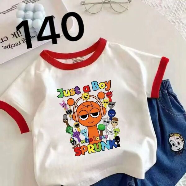 スプランキー 半袖Tシャツ 子供 キッズ 柔らかい半袖 140センチ